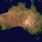 Diverse steden in het land Australië